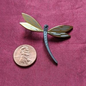 Stainless Steel Dragonfly pendant. New